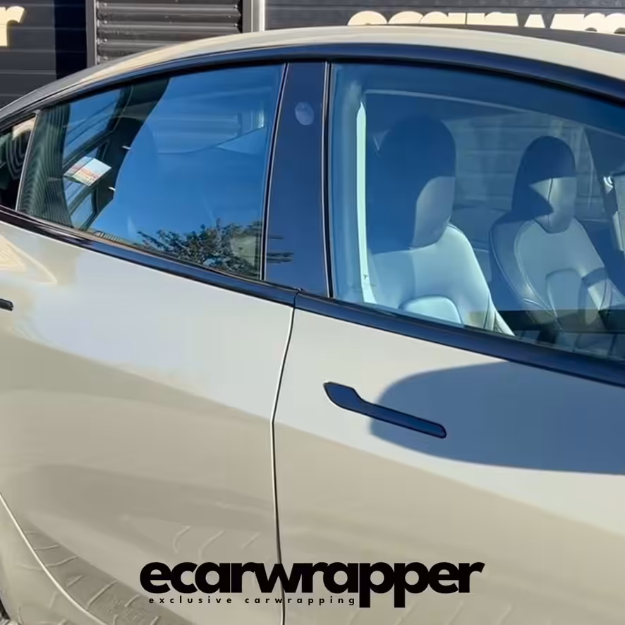 Tesla Model 3 Khaki Green carwrap