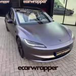 Tesla Model 3 Highland Satin Dark Grey