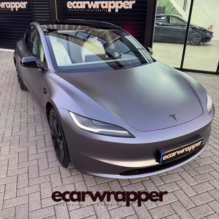 Tesla Model 3 Highland Satin Dark Grey