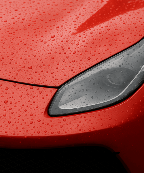 Ferrari coating beading