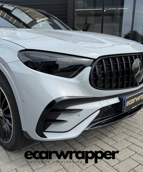 Mercedes Benz GLC 2025 gewrapt in Nardo Grey